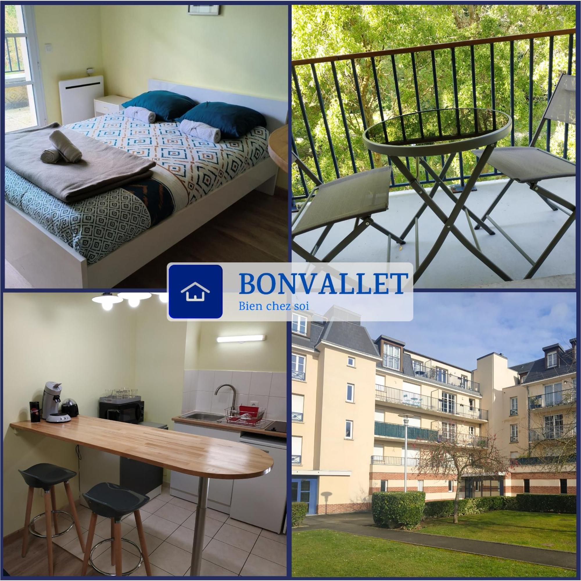Bonvallet - Studio Paisible Et Chaleureux Avec Balcon Amiens Eksteriør bilde
